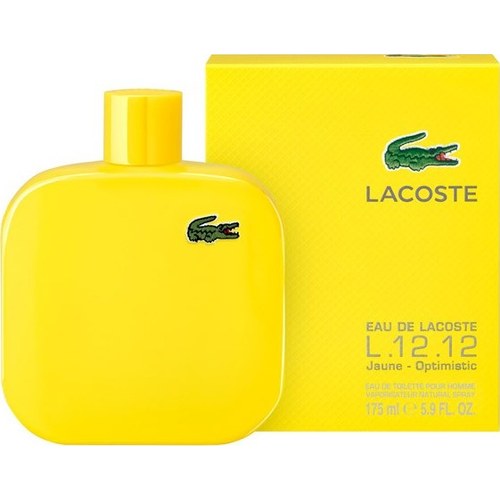 Lacoste EAU DE LACOSTE L.12.12 JAUNE-OPTIMISTIC EDT — Citrus